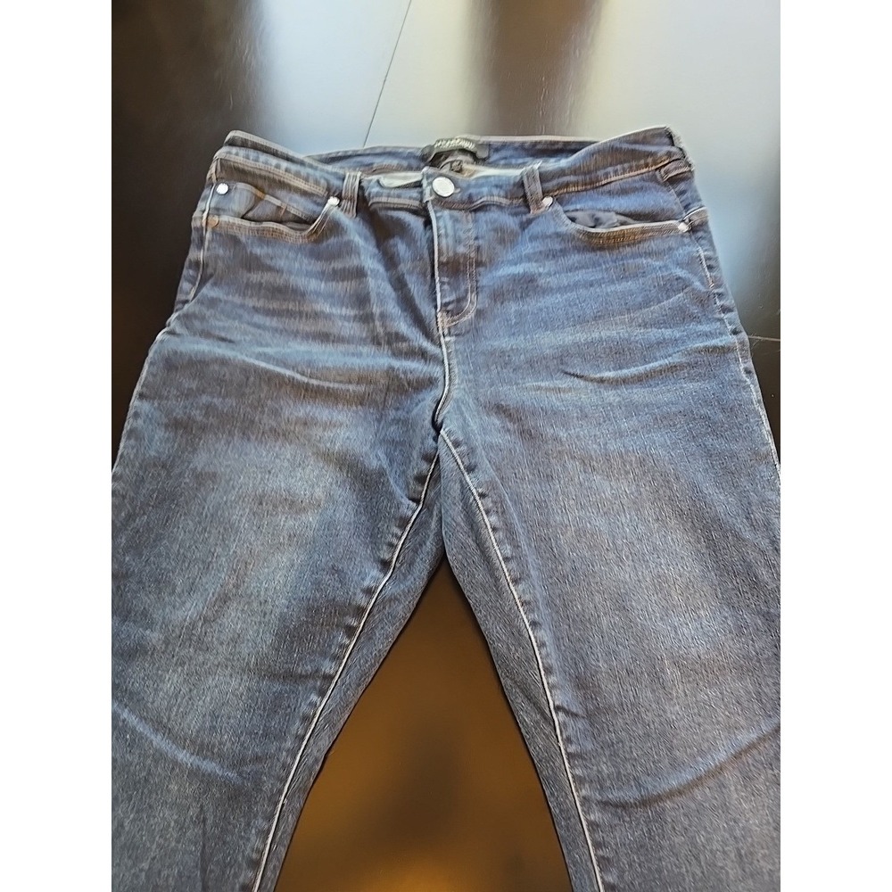 Liverpool Los Angeles Women's Plus‎ Stretch Denim Jeans Blue Medium Wash 18W